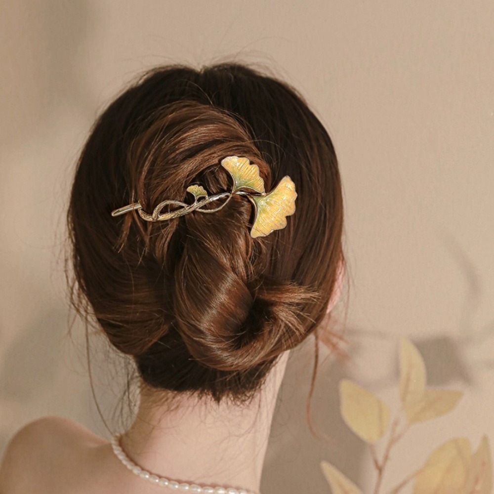 Ethnic Fashion Accessories - Épingle à cheveux en feuille de