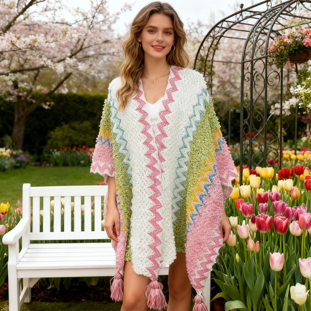 Go Ethnic Fashion - Cape de style ethnique, un incontournable