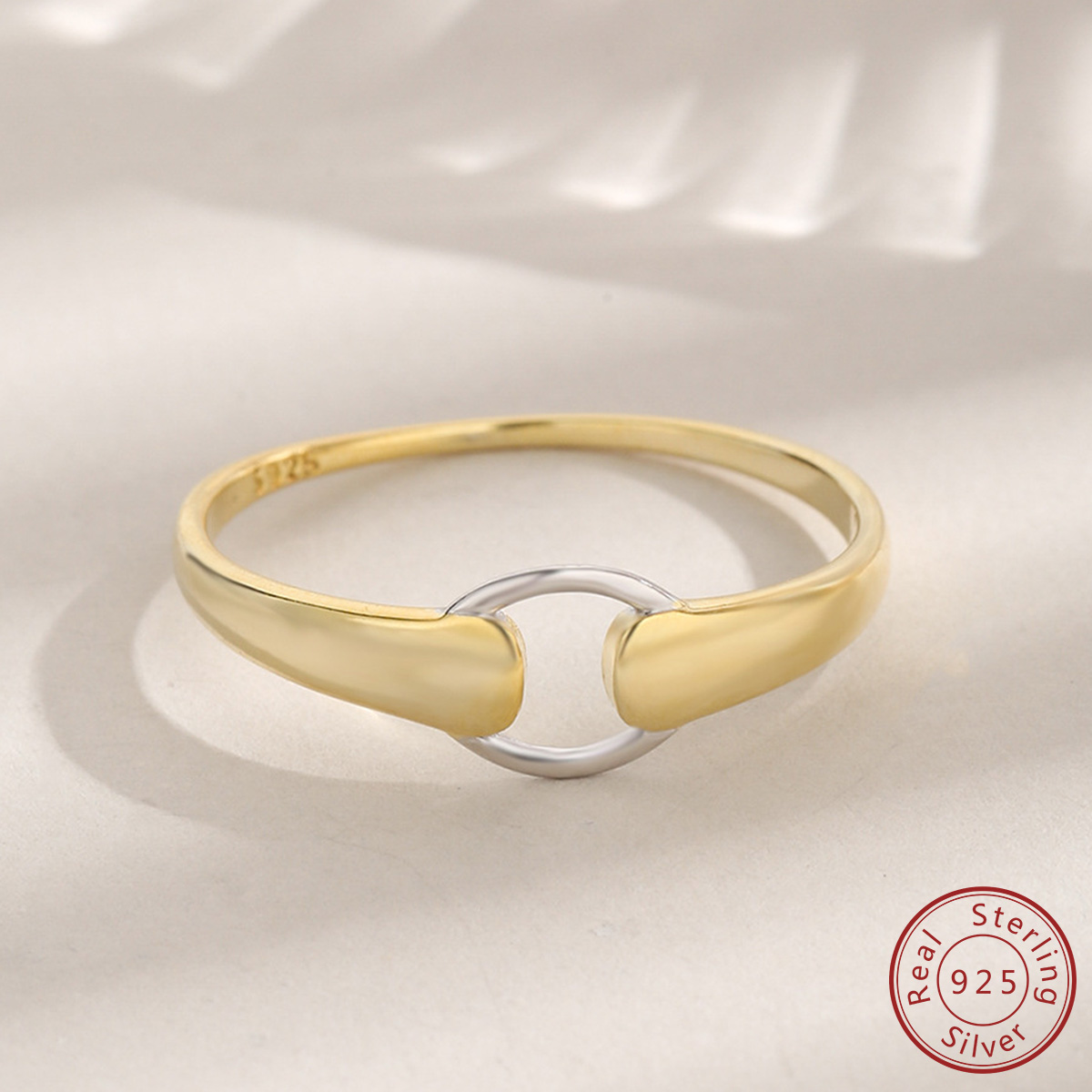 Ethnic Fashion Designer - Bague en argent regardé S925 pour