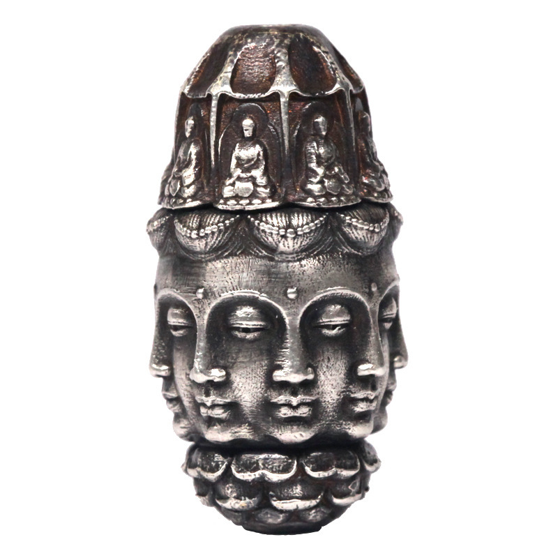 Ethnic Fashion Accessories - Seau infini plaqué cuivre et argent,