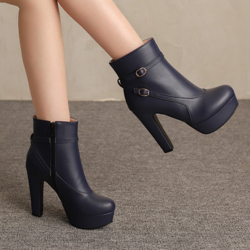 Bottines à plateforme pour fem - The Ethnic Fashion avis et prix