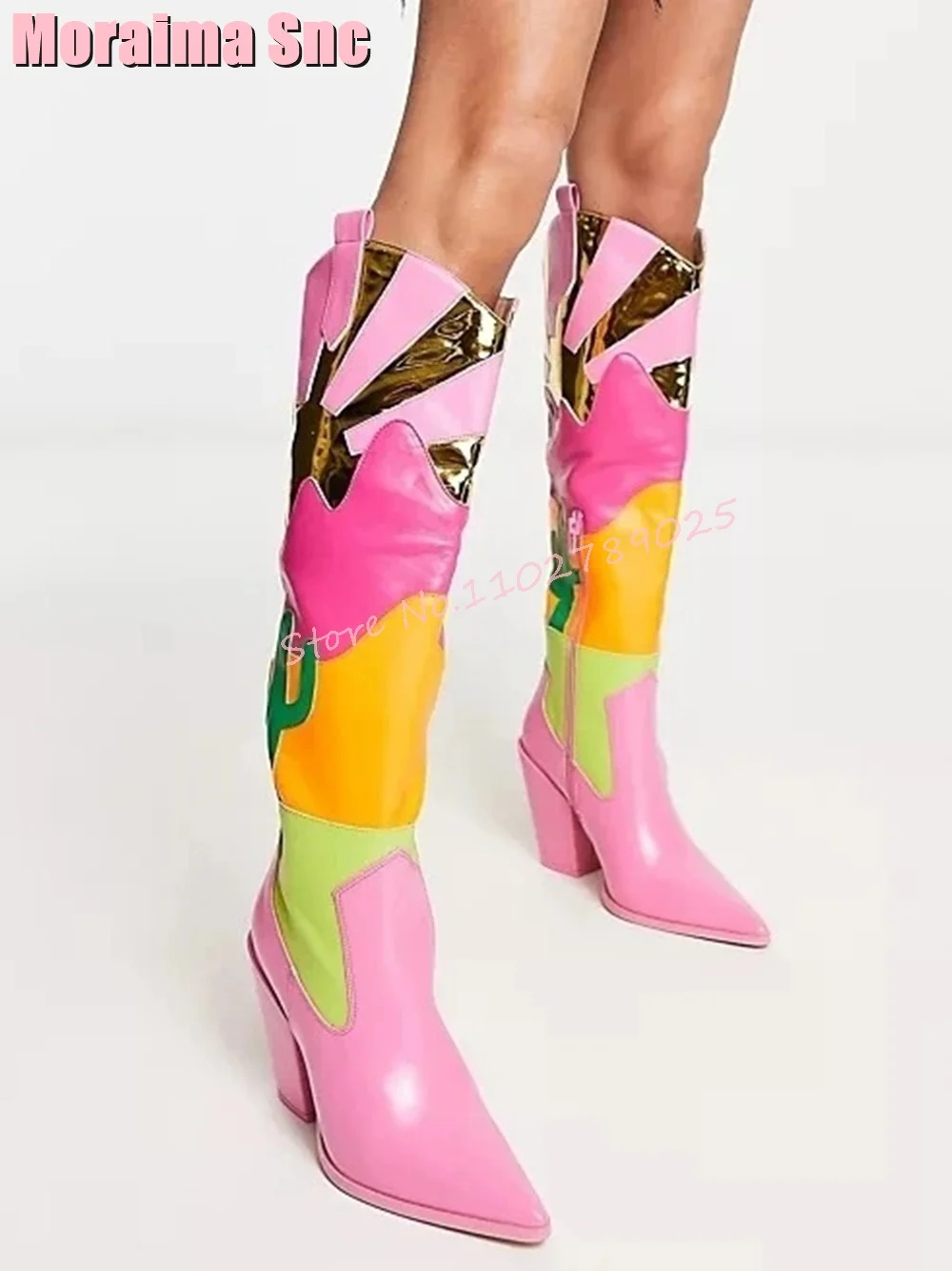 Bottes hauteur genou pour femm - The Ethnic Fashion avis et prix