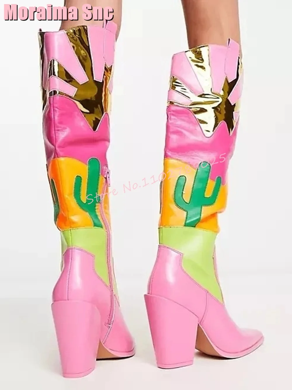 Bottes hauteur genou pour femm - The Ethnic Fashion avis et prix