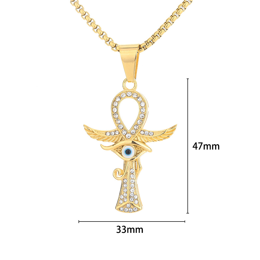 Collier Amulette Croix Ankh Ég - Ethnic And Fashion avis et prix