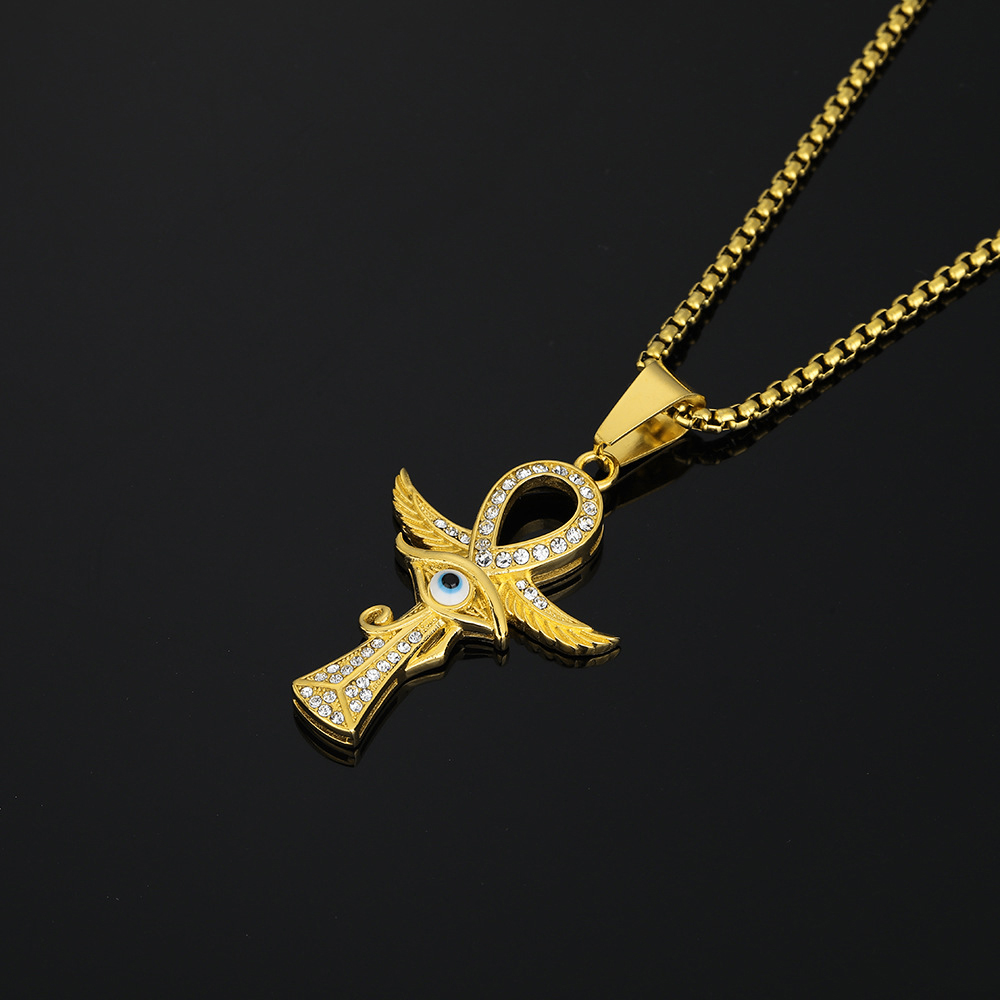 Collier Amulette Croix Ankh Ég - Ethnic And Fashion avis et prix