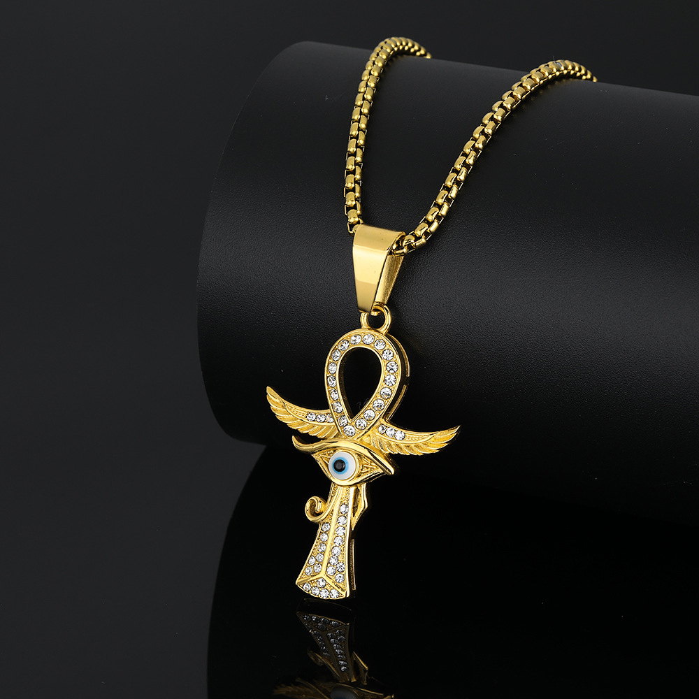 Collier Amulette Croix Ankh Ég - Ethnic And Fashion avis et prix
