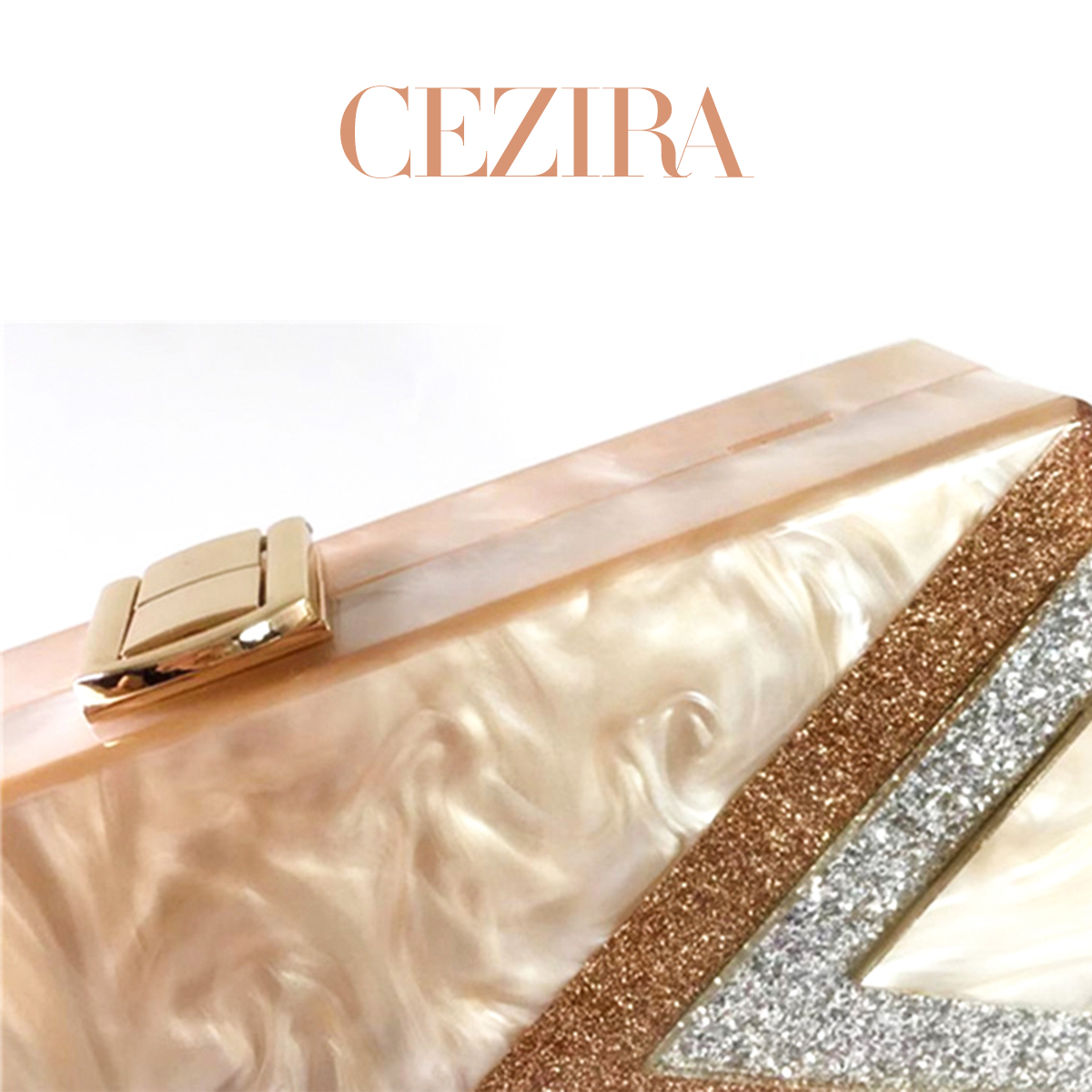 Sac de soirée en acrylique CR  - Ethnic Fashion Designer avis et prix