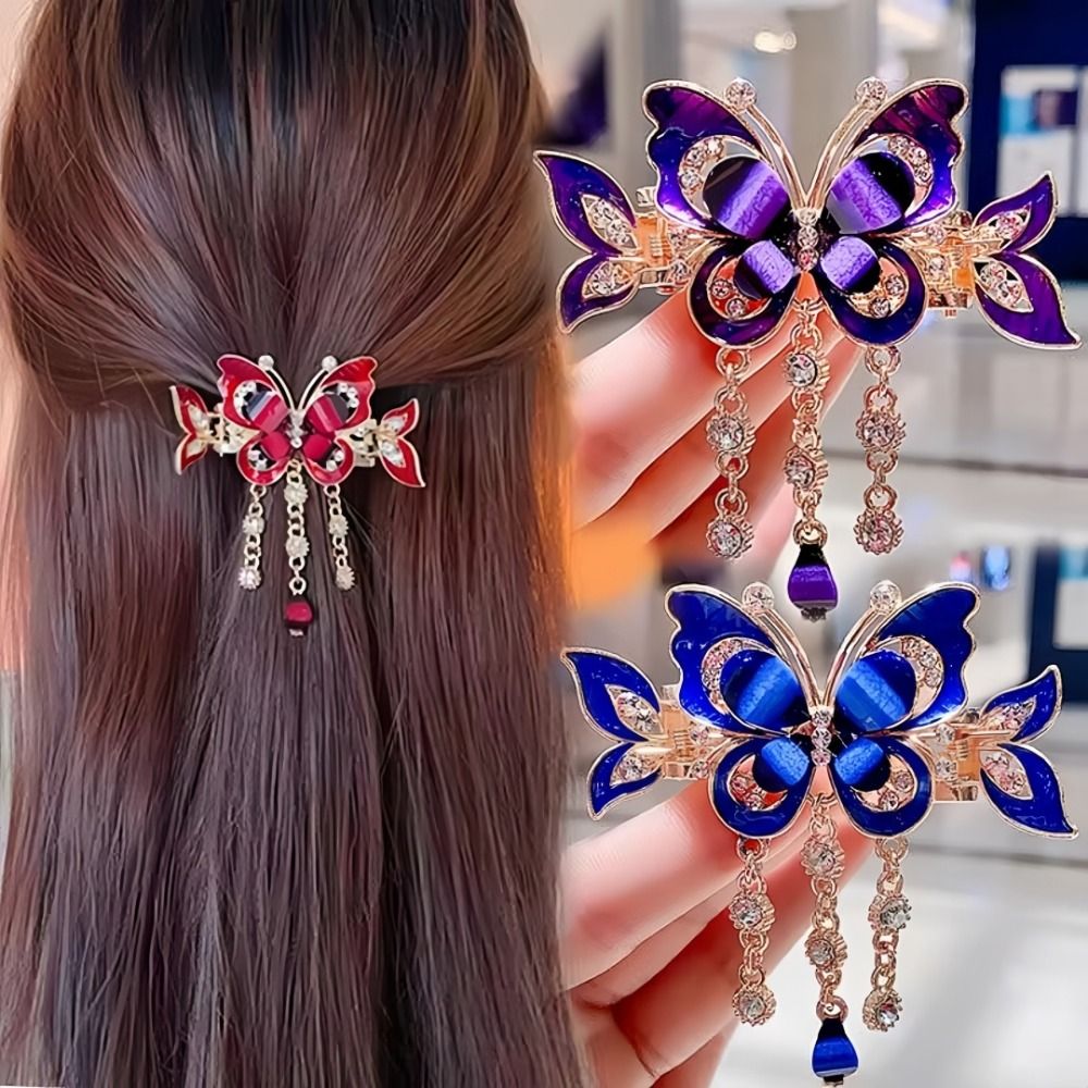 Pince à cheveux papillon en st - Ethnic Fashion Designer avis et prix