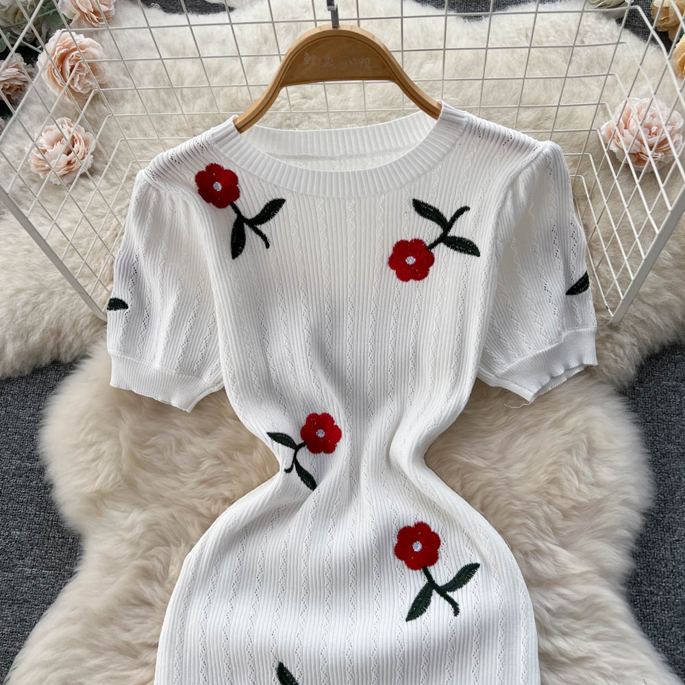 Robe longue en tricot au croch - Kaftan Women Boho avis et prix
