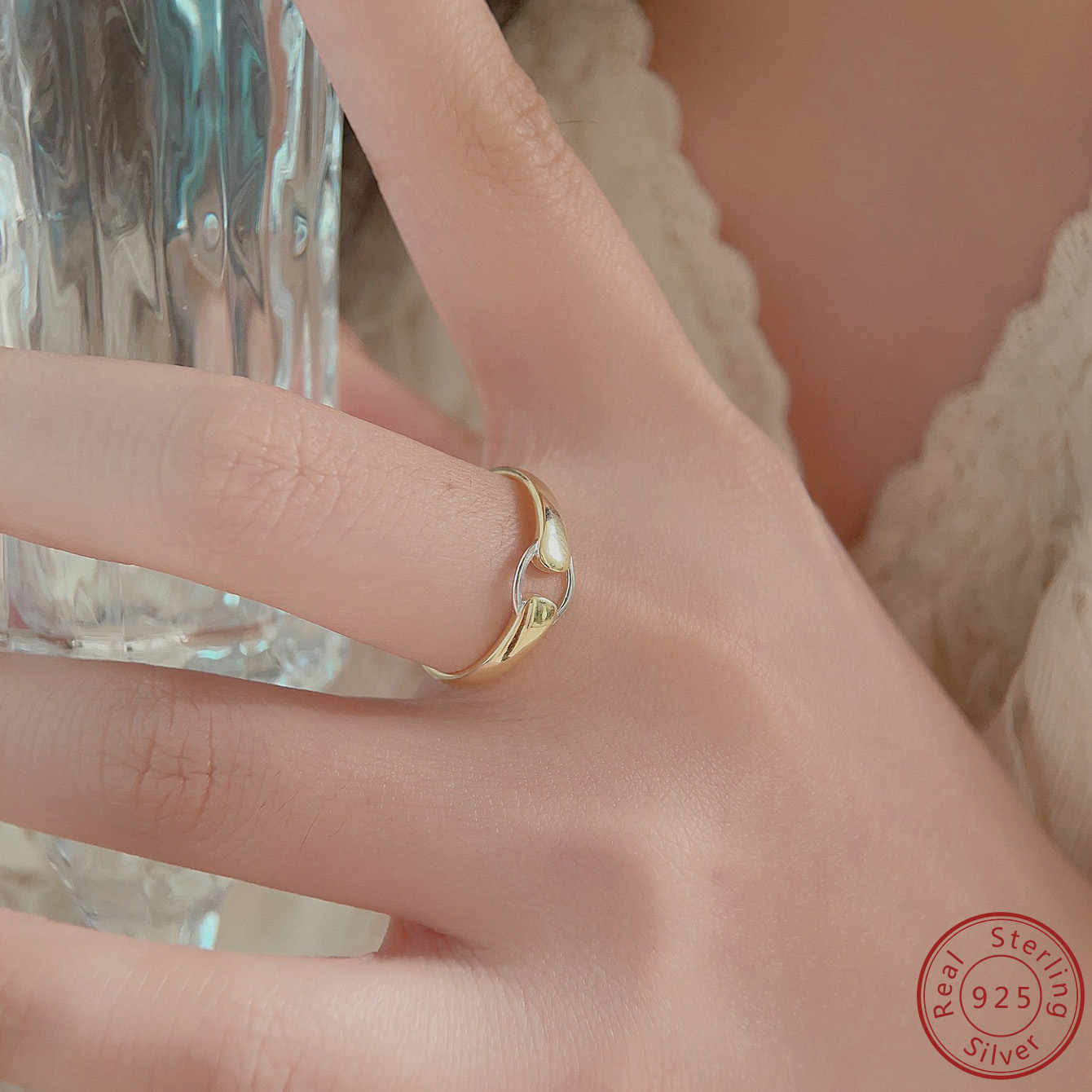 Bague en argent regardé S925 p - Ethnic Fashion Designer avis et prix