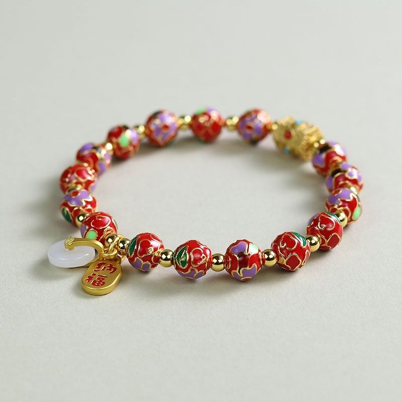 Bracelet ethnique en émail clo - Ethnic Contemporary Fashion avis et prix