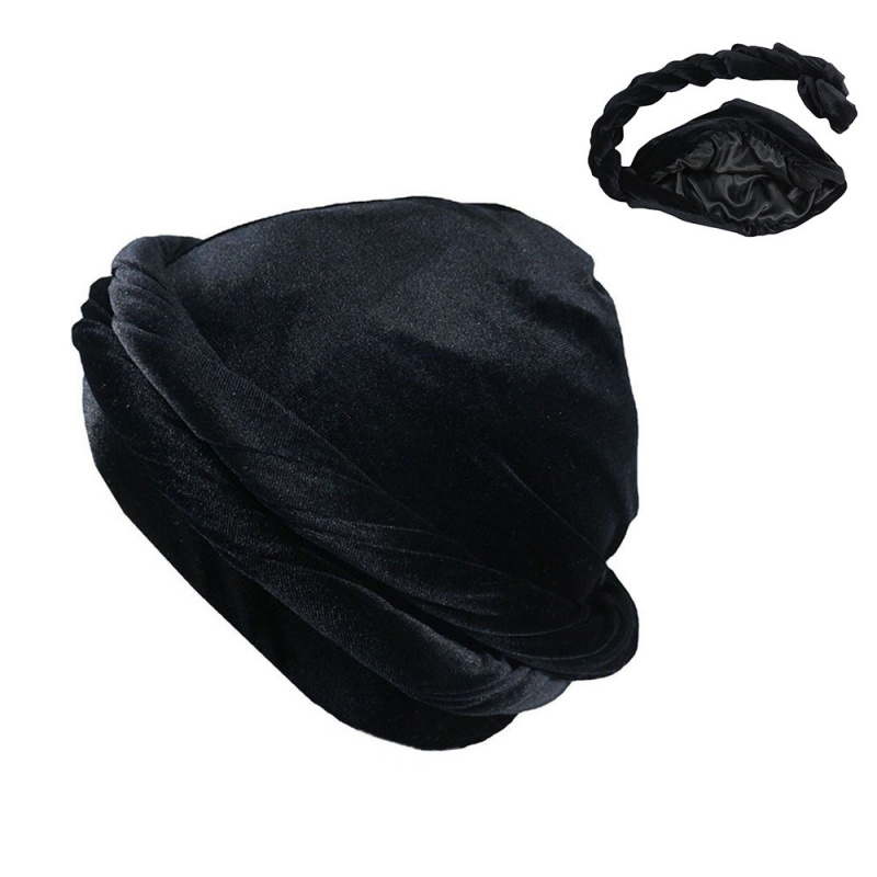 Foulard de tête en velours pou - Ethnic Fashion Designer avis et prix