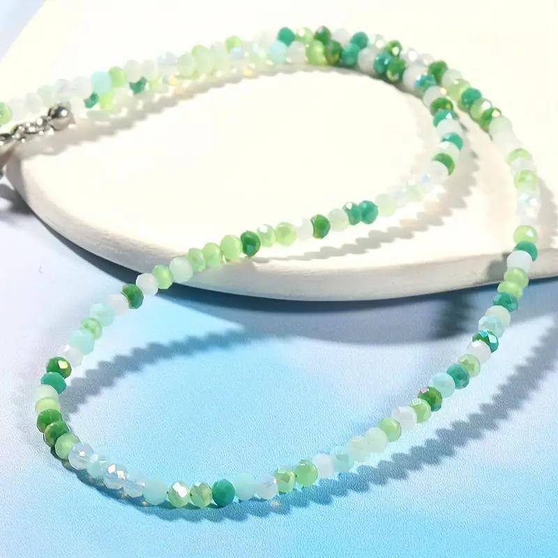 Collier court fait main en cri - Ethnic Fashion House avis et prix