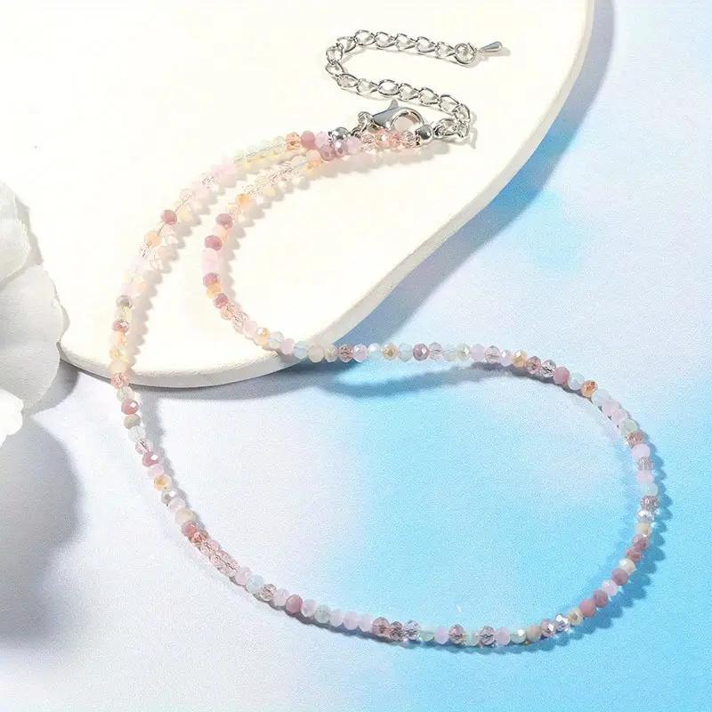 Collier court fait main en cri - Ethnic Fashion House avis et prix