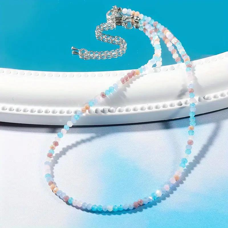 Collier court fait main en cri - Ethnic Fashion House avis et prix