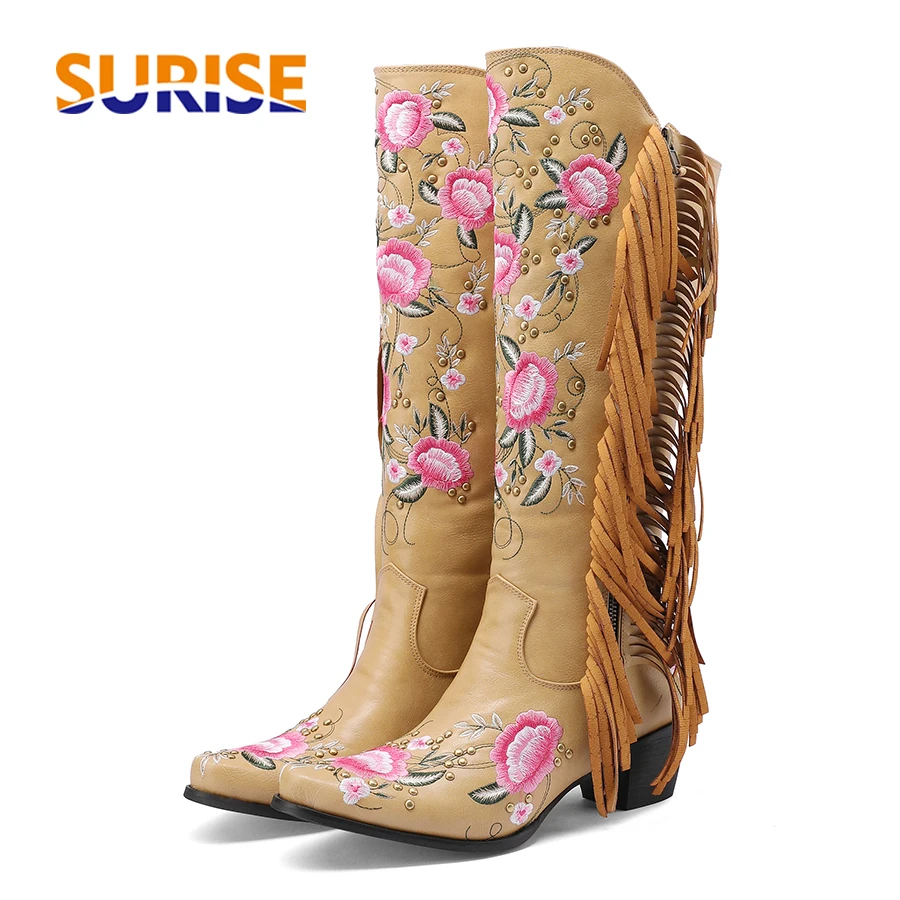 Mode broderie fleur Western ge - The Ethnic Fashion avis et prix