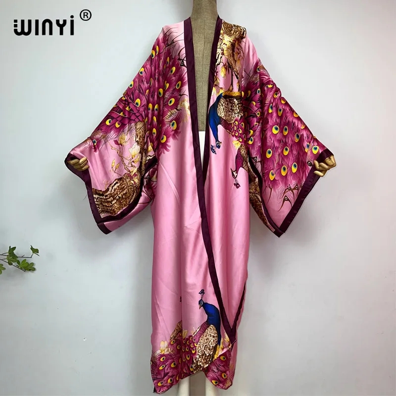 WINYI 2022 Robe Kimono Kaftan  - Kaftan Women Boho avis et prix